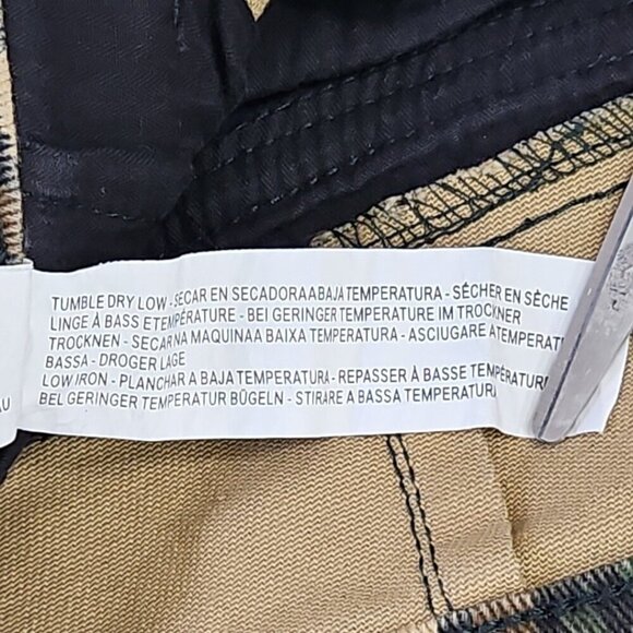 Staple Camo Cargo Utility Tactical Pants Men's 42x32 Green 9 Pockets Zipper EUC - Picture 15 of 16